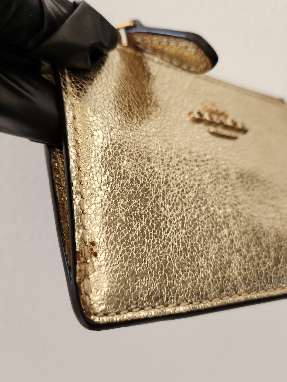 Coach Gold Mini Backpack and Case Bundle - Picture 13 of 16